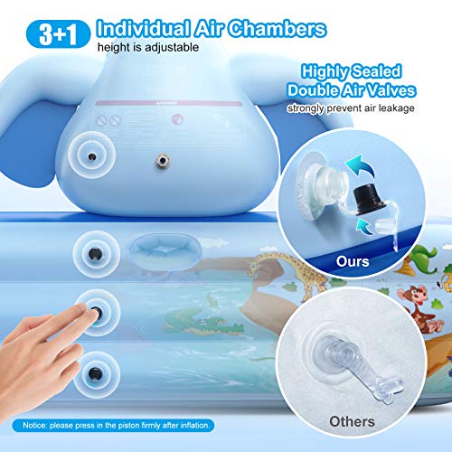 Hamdol Inflatable Swimming Pool with Sprinkler, Kiddie Pool 99\
