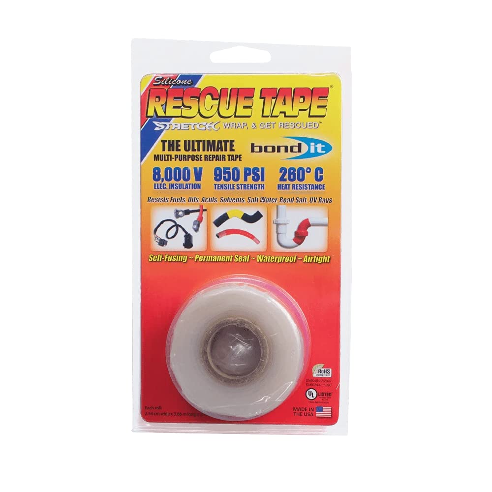 Bond-It BDRTCL Tape, Clear, 2.54cm Wide x 3.66m Long x 0.5mm