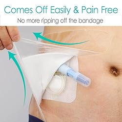 14 Pcs Waterproof Dialysis Catheter Shower Cover