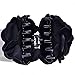 Cfalaicos Elegant Flower Hair Claw Jaw Clips (Black)