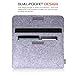 MoKo 12 Inch Laptop Felt Sleeve Bag, Protective Case Cover Fit Tab S8+ 12.4