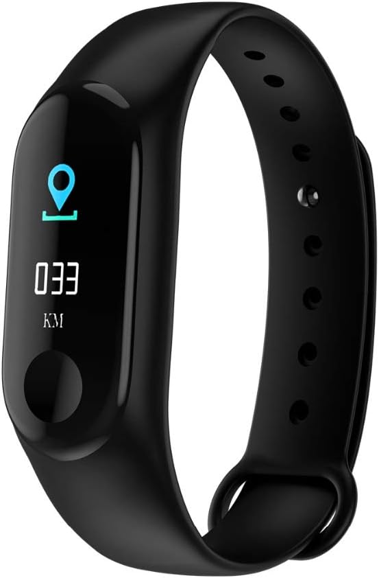 Shivay M3 Intelligence Bluetooth Health Wrist Smart Band Watch Monitor/Smart Bracelet/Health Bracelet/Activity Tracker/Smart Fitness Band Compatible for All Androids and iOS Phone/Tablet (Black)