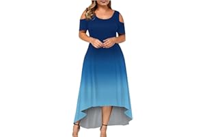 GENERIC Hawaiian Dresses for Women 2024,Spring Summer Elegant Party Boho Maxi Dress Vacation Beach Sun Dresses Trendy Cruise Wear