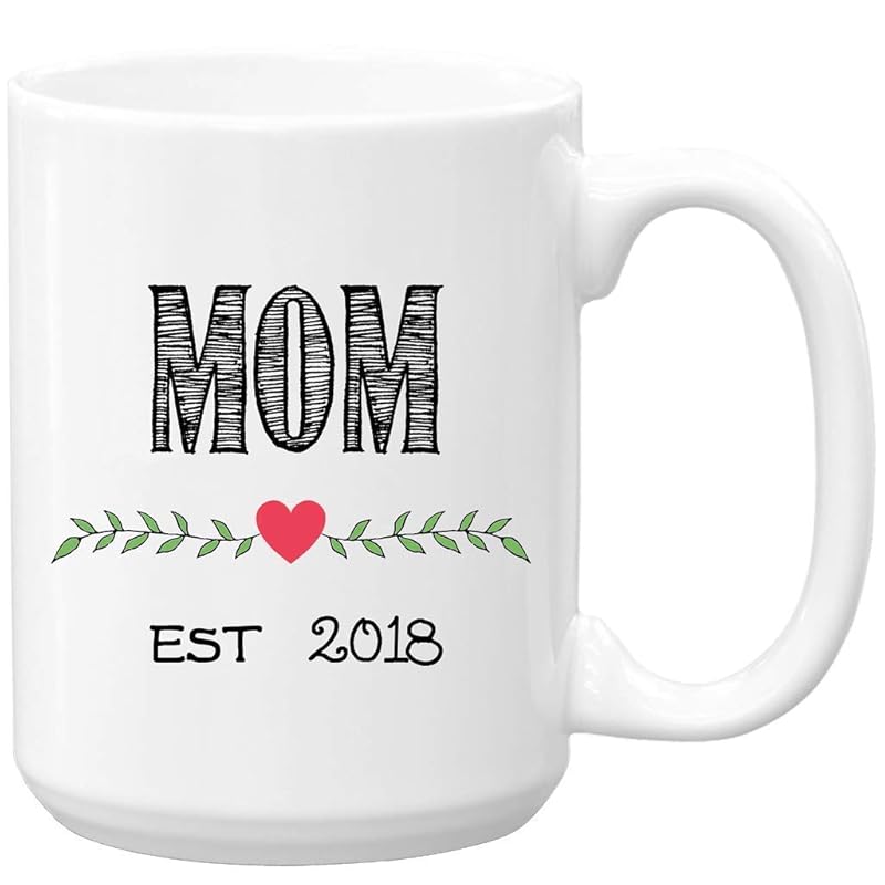 Personalized Name Coffee Mug, with Est. Date, Large 15 oz