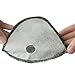 WOLFBIKE Face Mask Active Carbon Replaceable Filters Replacement, 3 Pack
