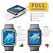 【2-Pack】Screen Protector Compatible Apple Watch 3/2/1,iWatch Full Coverage PET+TPU Screen Protector Compatible Apple Watch Series 3/2/1 42mm - HD Clear,Ultra-thin,Anti-Scratch,Anti-Bubble