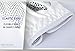 PGM Women's Golf Glove One Pair, Improved Grip System, Cool and Comfortable (White Pink, M)