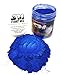Gold Pigment Powder for Resin, Soap Making, Cosmetic Grade Metallic Pearls Pigment Powder, Gold Sparkle Mica Pigment for Resin Making (Blue Ice, 72 Gram Jar)