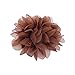 Weixinbuy Baby Girls Ruffle Flower Lace Hairband Elastic Headband Brown