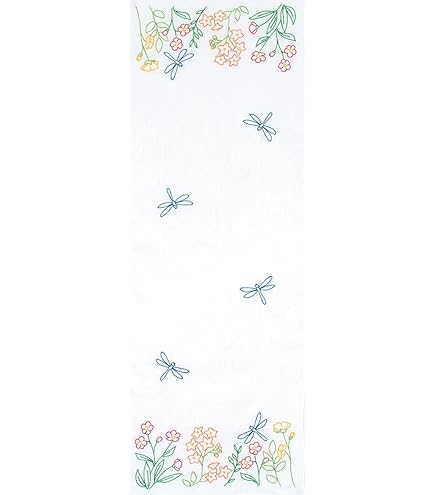 Amazon.com: Reflections Dresser Scarf for Embroidery