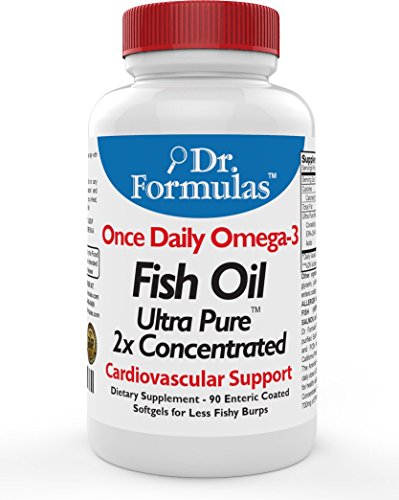 Dr. Formulas Fish Oil - Once Daily 2x Concentrated with 700mg Omega-3 per Softgel, 90 Count Dr. Formulas Fish Oil - Once Daily 2x Concentrated with 700mg Omega-3 per Softgel, 90 Count