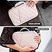 AVEEPA Travel Jewelry Organizer – Travel Jewelry Case with Magnetic Snaps, Detachable Earrings Pad, Necklace Holder (Nude Pink), Jewerly Holder Organizer with an Outside Pocket