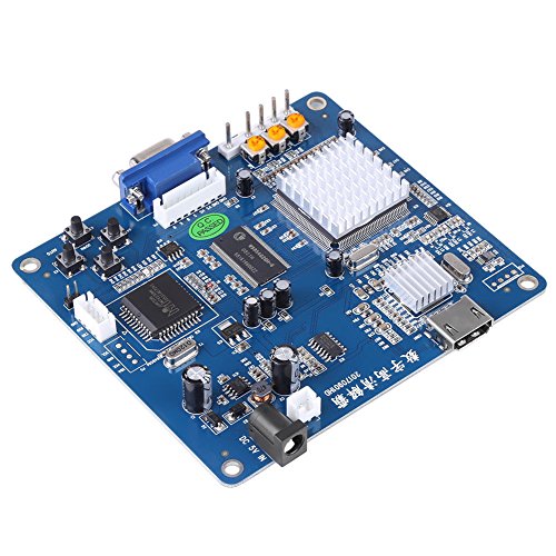 Atomic Market VGA/RGB/CGA/EGA/YUV TO HDMI Video Output Converter Board HD Arcade Blue