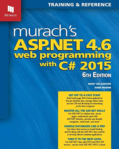 Murach's Asp.Net 4.6 Web Prog.W/C# 2015