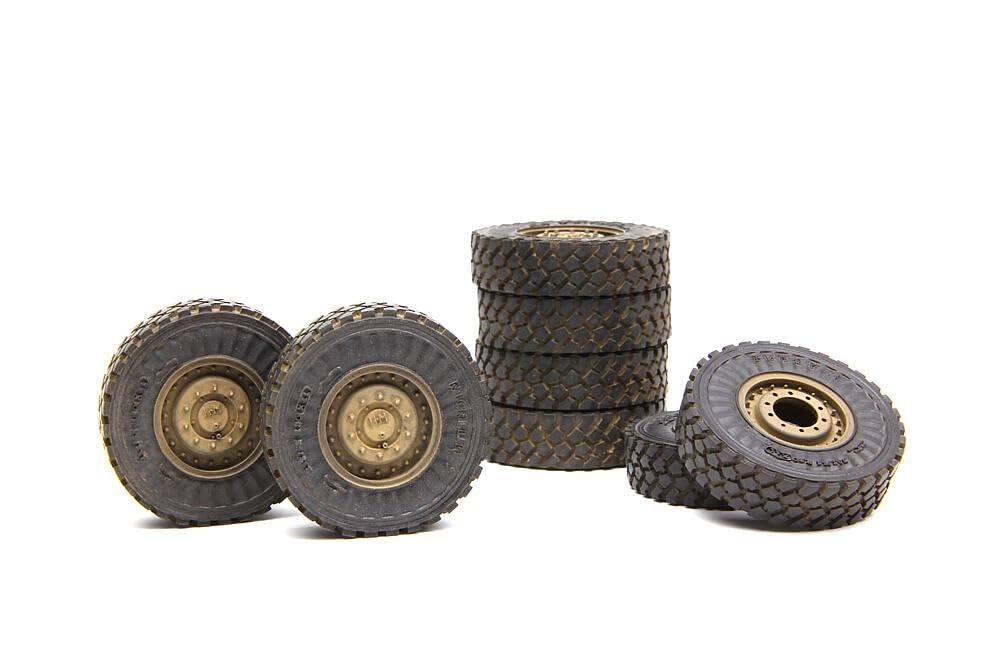 Meng SPS-024 1:35 Scale US Cougar MRAP Wheel Set