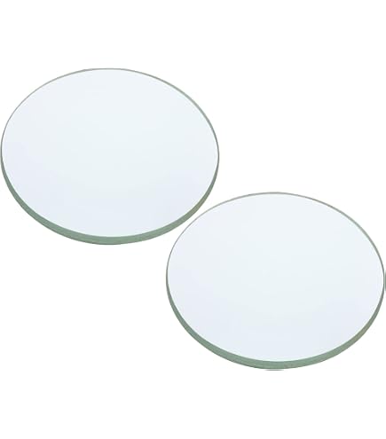 Réflecteur Miroir Parabolique Concave - Verre - Diamètre 5-5/8" - Focale 2.563" - Occasion