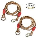 SUNHE Tree Swings Hanging Straps / Outdoor Hammock Straps, Adjustable 70 Inches Heavy-Duty safety nylon Rope ( Easily Hang Any Swing ) - Pack of 2