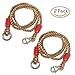 SUNHE Tree Swings Hanging Straps / Outdoor Hammock Straps, Adjustable 70 Inches Heavy-Duty safety nylon Rope ( Easily Hang Any Swing ) - Pack of 2