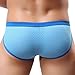 FEESHOW Men's Soft Bikini Briefs Bulge Pouch Underwear Low Rise Swimming Shorts