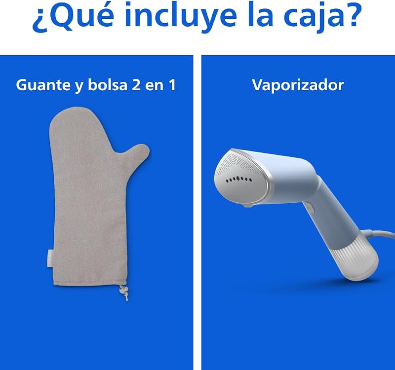 5000 Vaporizador Vertical Portátil, 1300 W, 24g/min, Azul
