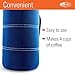 GSI Outdoors, 30 Fl Oz JavaPress, French Press Coffee Mug, Superior Backcountry Cookware Since 1985, Blue