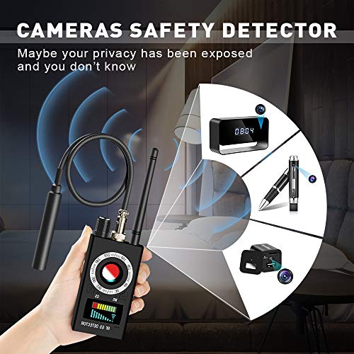 Hidden Camera Detector, LONOVE Anti Spy RF Signal Wireless Bug GPS