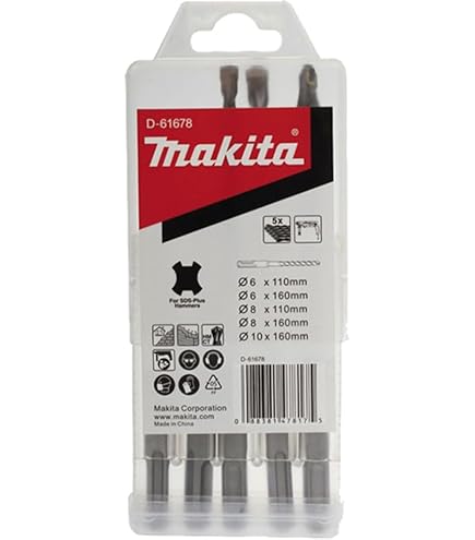 Puntero SDS-Max Makita D-34198 - 18x600 Mm Per Demolizioni E Forature Professionali