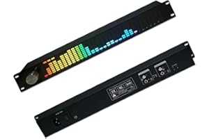 Audio for SPECTRUM Analyzer, Dual Channel 15-Band Equalizer Home Audio, Digital Graphic Equalizer, Home Stereo Equalizer, Rea