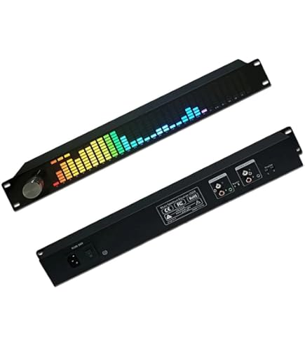 Digital Equalizer Audio Spectrum Analyzer - Dual Channel 15-Band