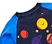 KISBINI Toddler Boy's Cotton Two-Piece Pajama Pjs Sets long sleeve sleepwear Jammies (4T, Corlorful-Planets)