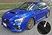 Rally Armor 15+ Subaru WRX & STi Sedan Only UR Black Mud Flap w/ Blue Logo
