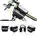COTEetCI Bicycle Frame Pannier Bag and Front Tube Cell Phone Bag with Mobile Phone Pouch 5.5 inch Mobile iPhone 6 ,6 Plus Samsung S3 S4 (Black)
