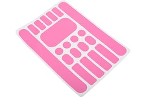 VICASKY Bike Frame and Chain Protection Sticker Adhesive Film Pink Bike Decal Paste for Mountain Road