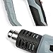 WORKPRO Heat Gun, Heavy Duty Hot Air Gun 1500W 122°F-1112°F(50°C-600°C) Variable Temperature Control,3 Modes with Four Metal Nozzle Attachments(UL)