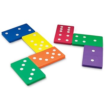 Learning Resources Jumbo Foam Dominoes