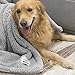 Allisandro Waterproof Blanket 55 X 39 Inches for Couch, Chairs, Car, or Bed, Machine Washable 3 Layer Waterproof Furniture Protector for Adults, Pets, Dogs & Cats