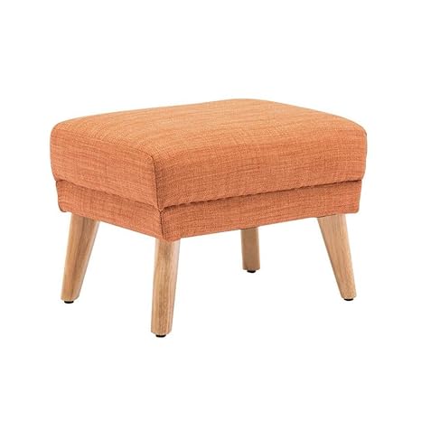Amazon Com Qtqhome Footstool Ottoman Modern Foyer Cotton Linen