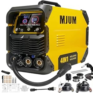 溶接機【革新機能・AI自動提案・1台4役・溶接専門家松本氏監修】半自動溶接機 最大出力160A 板厚12mmまで