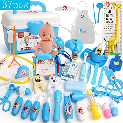 Card Learning Resources Doctor Set Yansion 37 Pcs Pretend Play