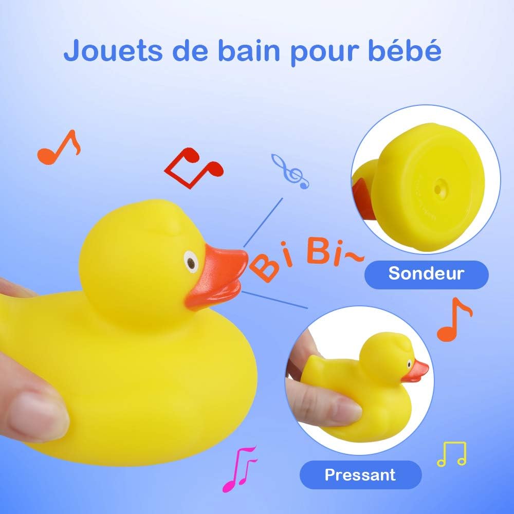 Colmanda Jouets De Bain Pour Bebe Ferme Jouets Flottants Jouets De Bain Douces Flottants Salle De Bain Jouet Pour Les Tout Petits 16pcs Salle De Bain Jouets Avec Sac De Rangement Jouets