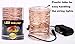Extra Long 40ft 125 LEDs Warm White LED Copper Wire Indoor Outdoor String Lights + Include 6V DC Power Adapter