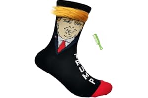 FYSN Trump Socks - Unisex Funny Gift Socks Novelty President 2024 Socks MAGA socks Gift Set