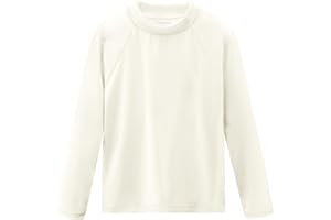 SMARASH Boys Rash Guard Swim Shirts Long Sleeve UPF 50+ Swimwear Toddler Kids Sun Protection SPF Water Surfing Swimming Shirts 0-16Y