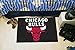 FANMATS 11902 Chicago Bulls Starter Mat Accent Rug - 19in. x 30in. | Sports Fan Home Decor Rug and Tailgating Mat