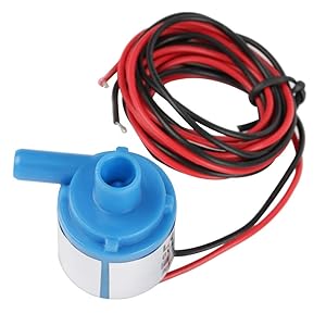 DC 6v Micro Submersible Pumping Food Grade Water Air Pump Brushless Oilless Motor Pump Low Noise Flow 1.5l/min