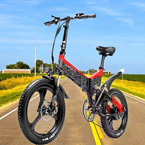 Electric Bike 20 * 2.4 Big Tire Bicycle Mountain Adult Folding Electric