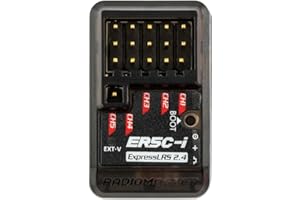 RadioMaster ER5C-i 2.4GHz ELRS PWM Receiver - RadioMaster RC Receiver 5CH ExpressLRS 2.4GHZ PWM Receiver for RC Surfaces (HELIDIRECT)