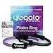 Yogalo Pilates Series Pilates Ring - Toning, Sculpting, Strength Flexibility, Power Resistance Exercise Circle, Thigh Toner, Fitness Magic Circle, 14 Inch Dual Grip Ring