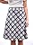 Romeo 4 Ever High Waisted A-Line Plaid Midi Skirt