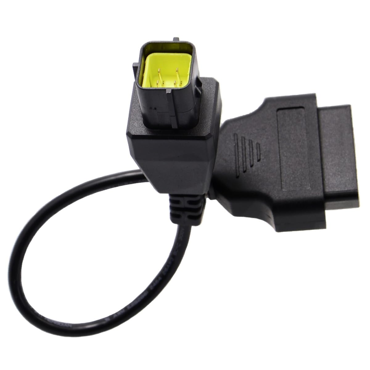 Photo 1 of Goliton 16 Pin 6 Pin OBD2 OBDII Motorcycle Diagnostic Cable Adapter Compatible with Husqvarna